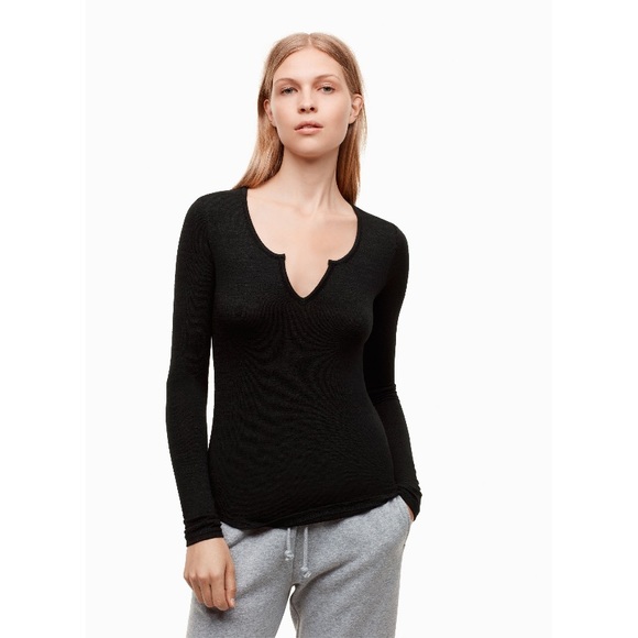 Aritzia Tops - ARITZIA / TNA / TENNO LONG SLEEVE TEE